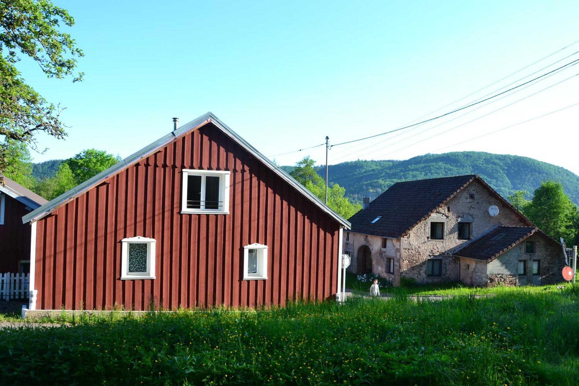 Chalet Des Aigrettes, Les 1000 Etangs La Voivre  Ngoại thất bức ảnh