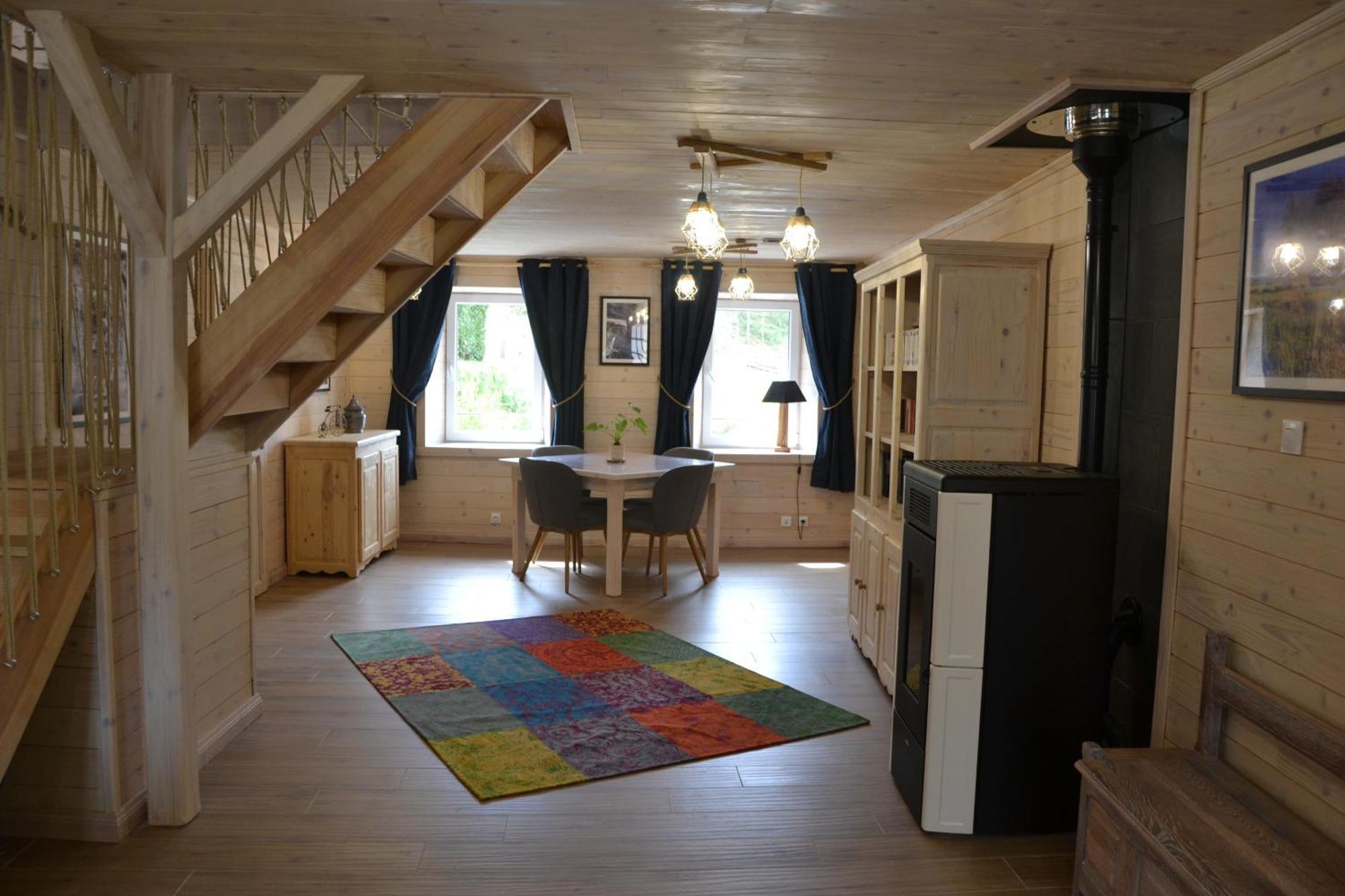 Chalet Des Aigrettes, Les 1000 Etangs La Voivre  Ngoại thất bức ảnh